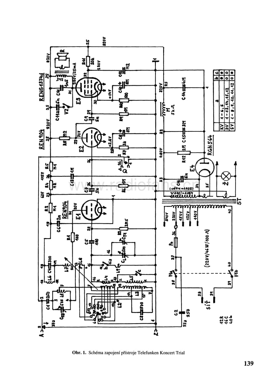 Telefunken-Koncert-Trial-Schematic电路原理图.pdf_第3页