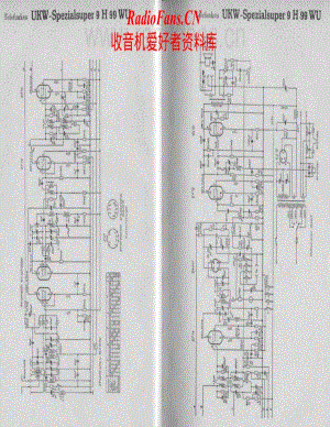 Telefunken-UKW-9H99-WU-Schematic电路原理图.pdf