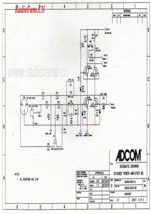 Adcom-GFA5802-pwr-sch维修电路图 手册.pdf