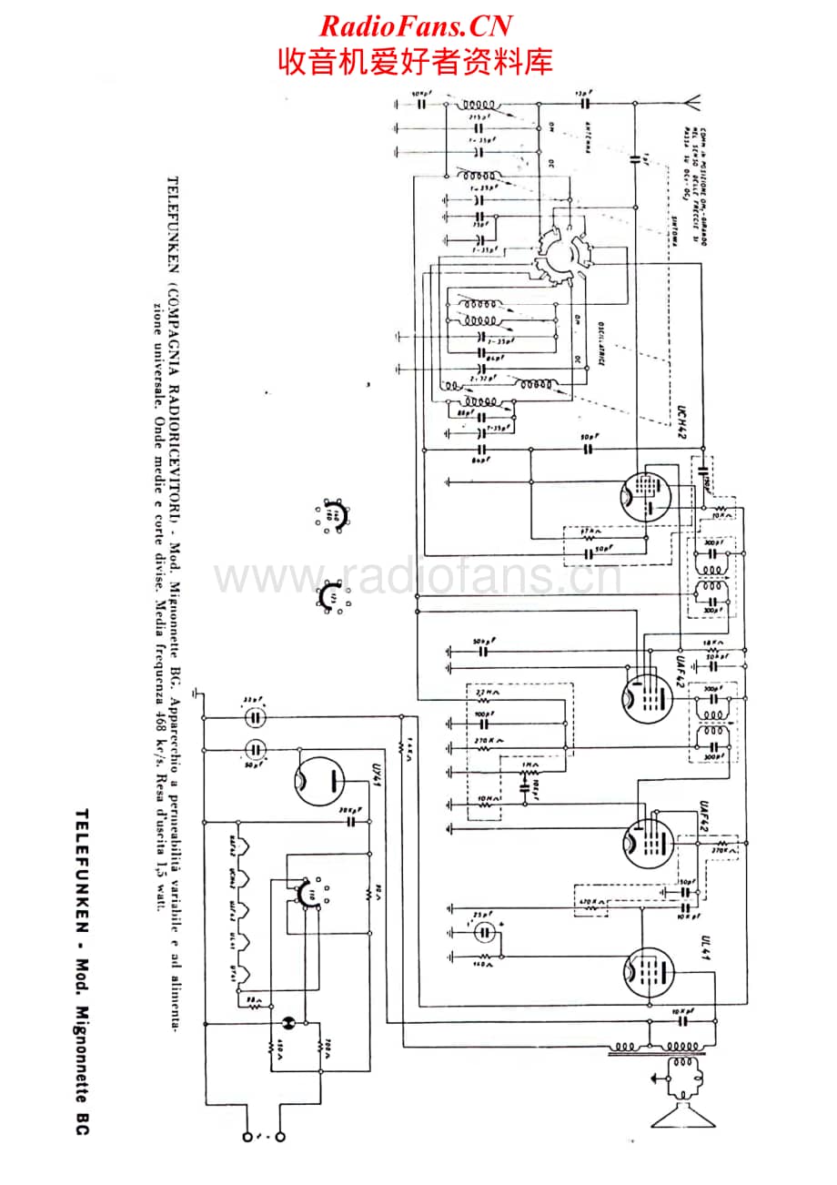 Telefunken-Mignonette-BC-Schematic电路原理图.pdf_第1页