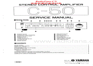 Yamaha-C-50-Service-Manual电路原理图.pdf