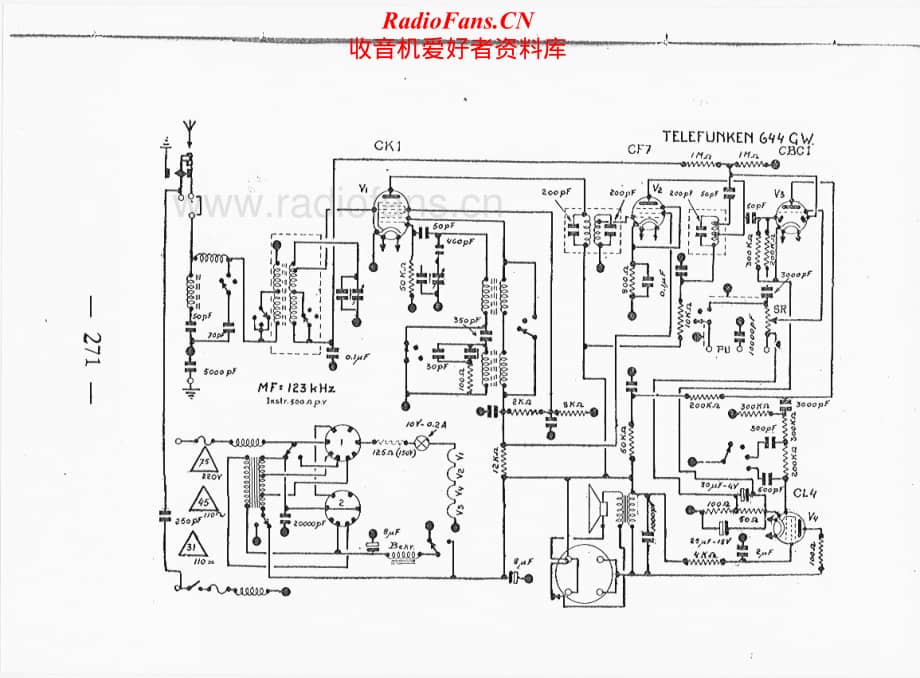Telefunken-644-GW-Schematic电路原理图.pdf_第1页