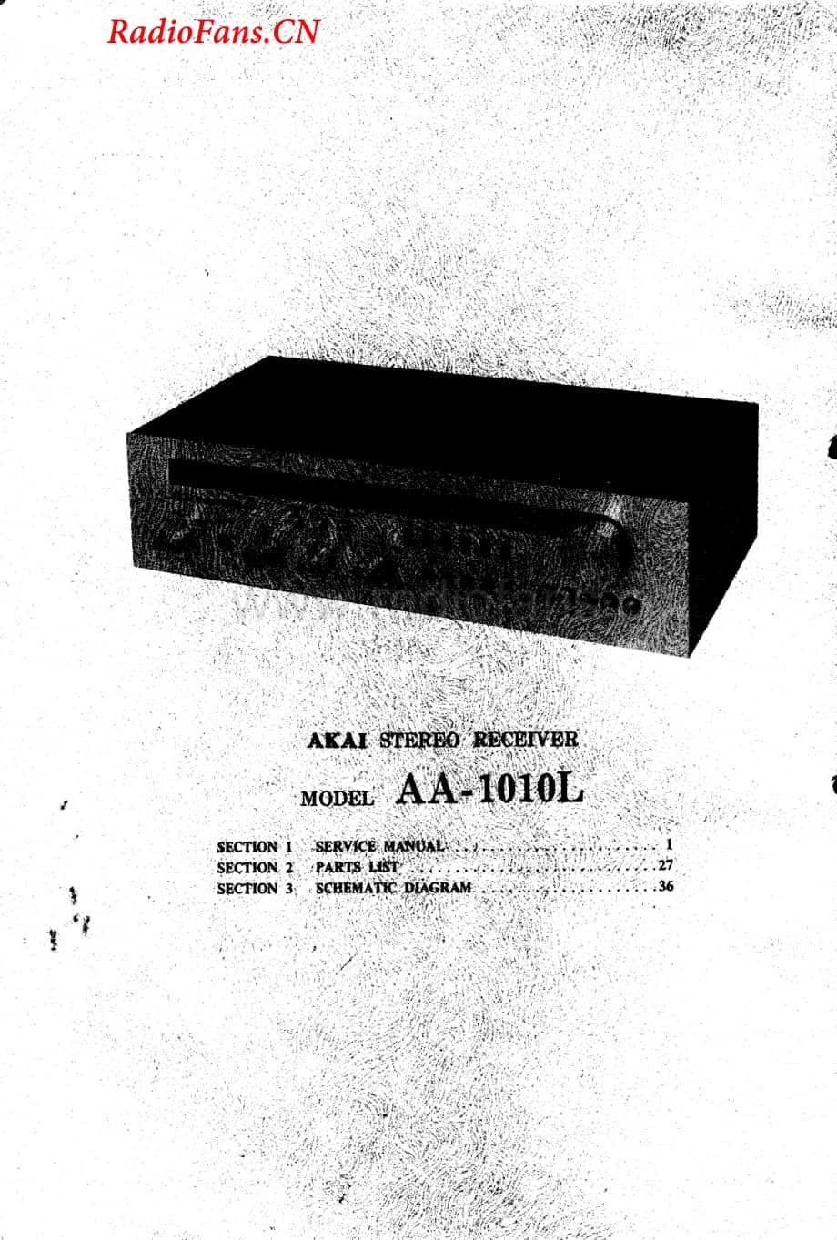 Akai-AA1010L-rec-sch维修电路图 手册.pdf_第2页
