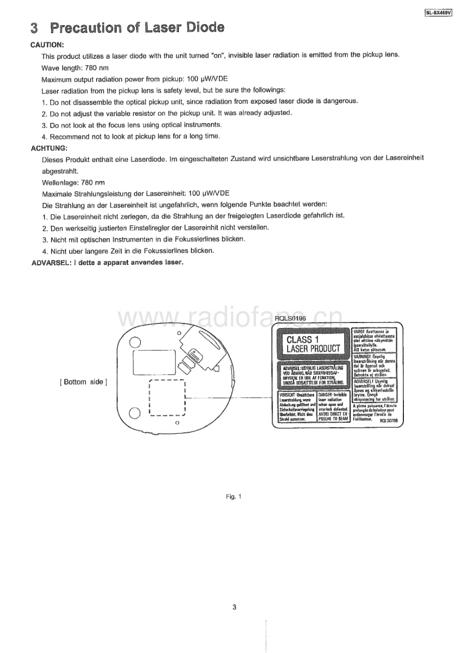 Technics-SLSX-469-Service-Manual电路原理图.pdf_第3页