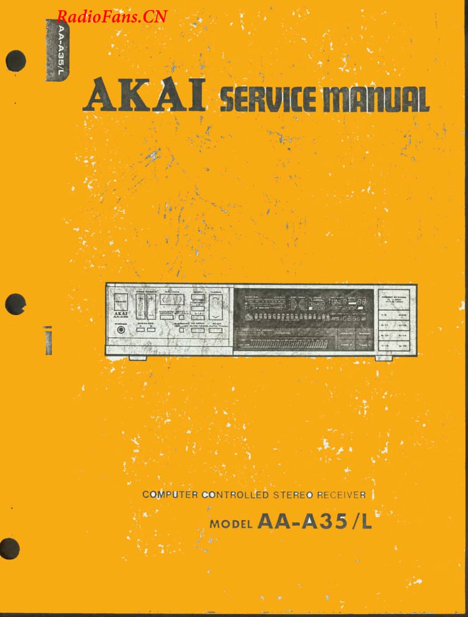 Akai-AAA35L-rec-sm维修电路图 手册.pdf_第1页