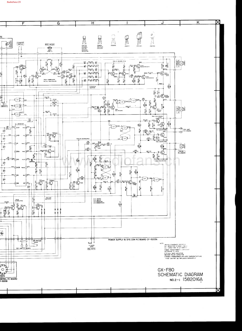 Akai-GXF80-tape-sch维修电路图 手册.pdf_第2页