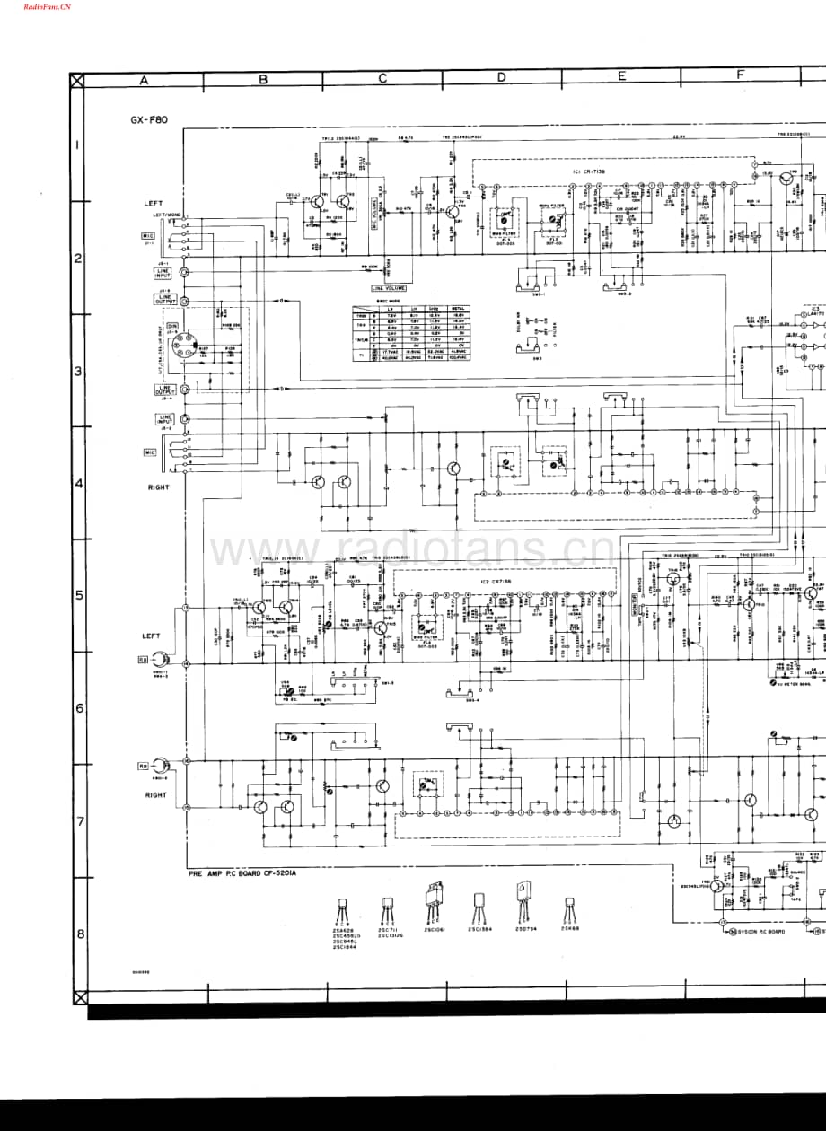 Akai-GXF80-tape-sch维修电路图 手册.pdf_第3页