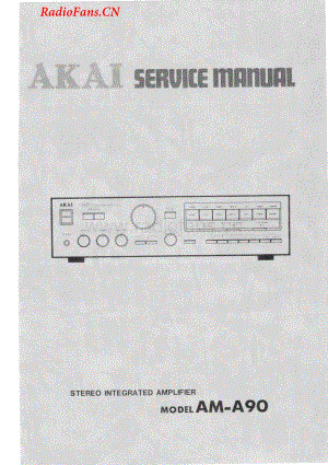 Akai-AMA90-int-sm维修电路图 手册.pdf