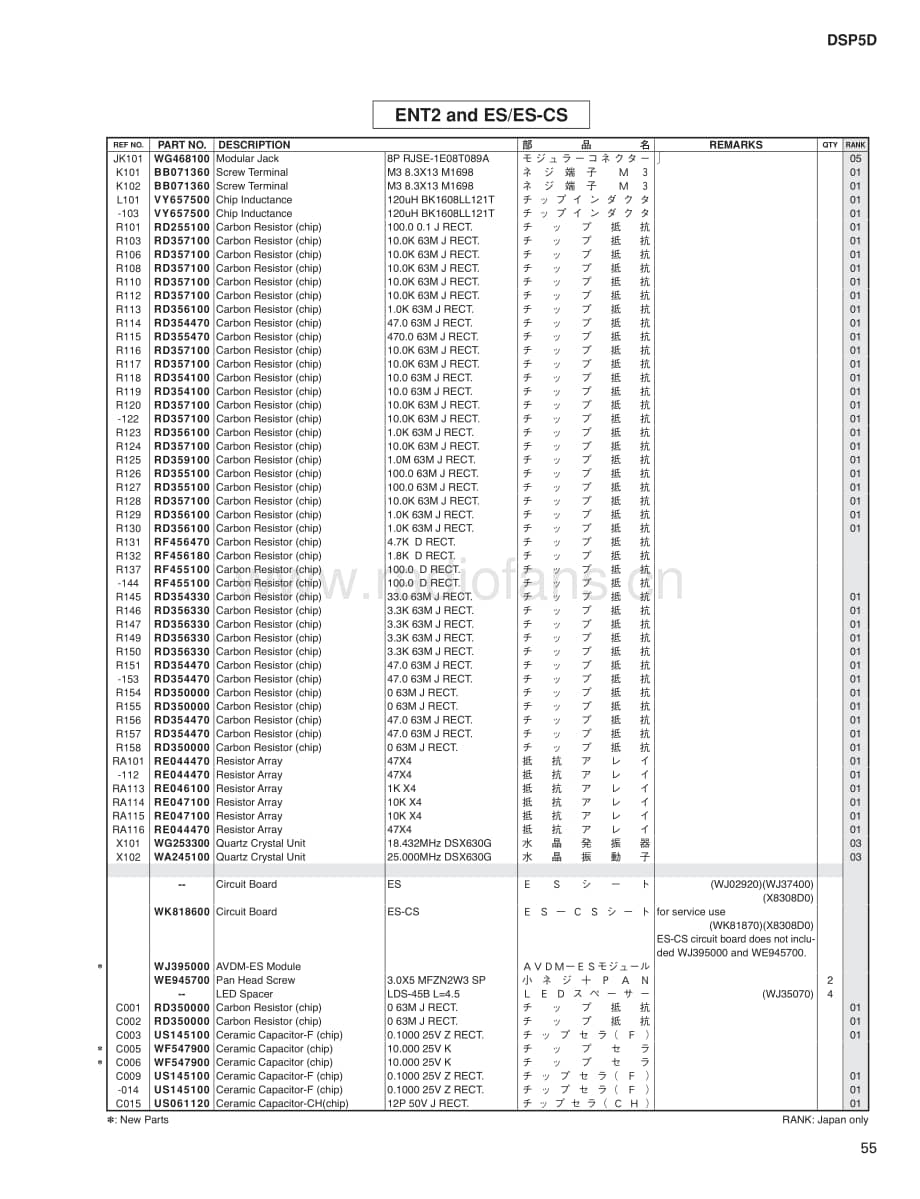 Yamaha-DSP-5-D-Service-Manual-part-3电路原理图.pdf_第3页