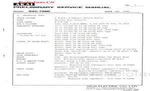 Akai-GXC706D-tape-sm维修电路图 手册.pdf