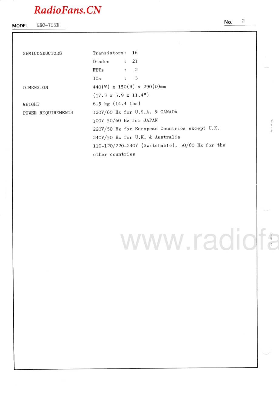 Akai-GXC706D-tape-sm维修电路图 手册.pdf_第2页