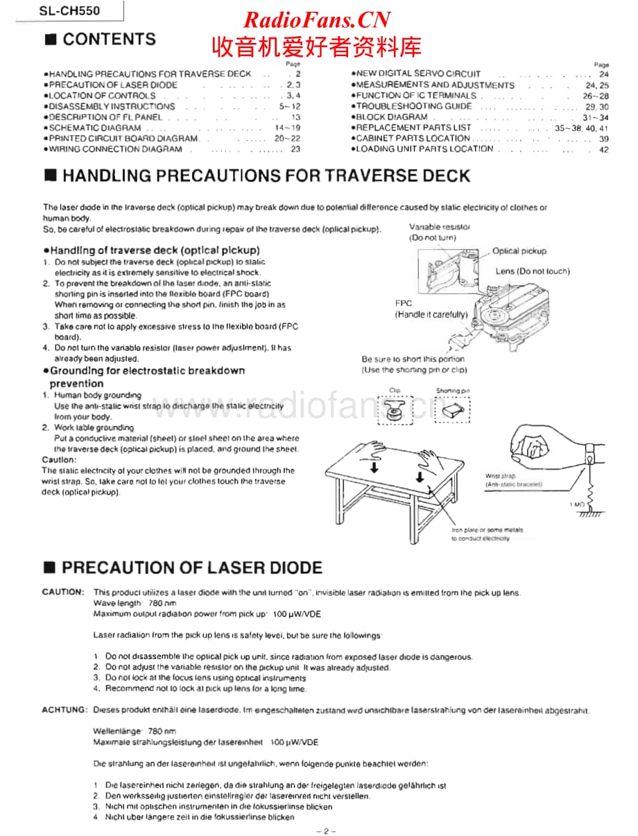 Technics-SLCH-550-Service-Manual电路原理图.pdf_第2页
