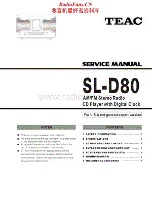 Teac-SL-D80-Service-Manual电路原理图.pdf