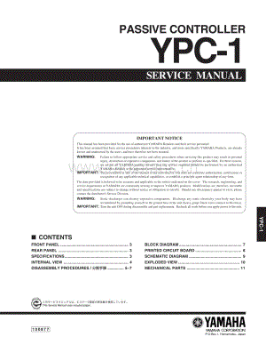 Yamaha-YPC-1-Service-Manual电路原理图.pdf
