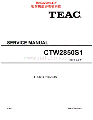 Teac-CT-W2850-S1-Service-Manual电路原理图.pdf