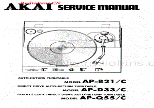 Akai-APD33C-tt-sm维修电路图 手册.pdf