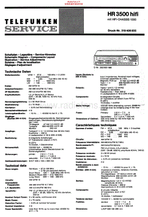 Telefunken-HR-3500-Service-Manual电路原理图.pdf