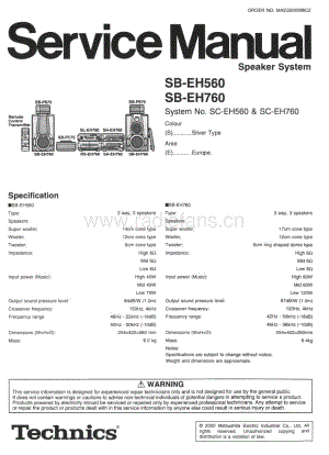 Technics-SBEH-560-Service-Manual电路原理图.pdf