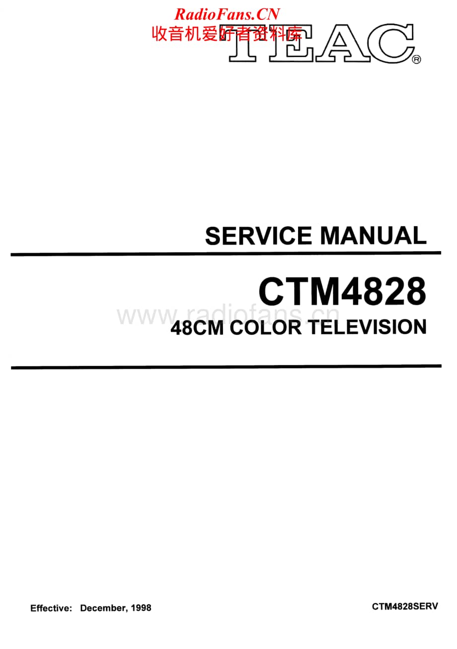Teac-CT-M4828-Service-Manual电路原理图.pdf_第1页