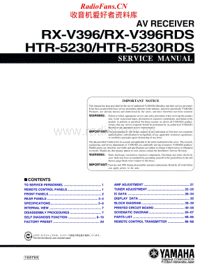 Yamaha-HTR-5230-5230-RDS-Service-Manual电路原理图.pdf