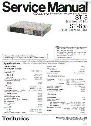 Technics-ST-8-Service-Manual电路原理图.pdf