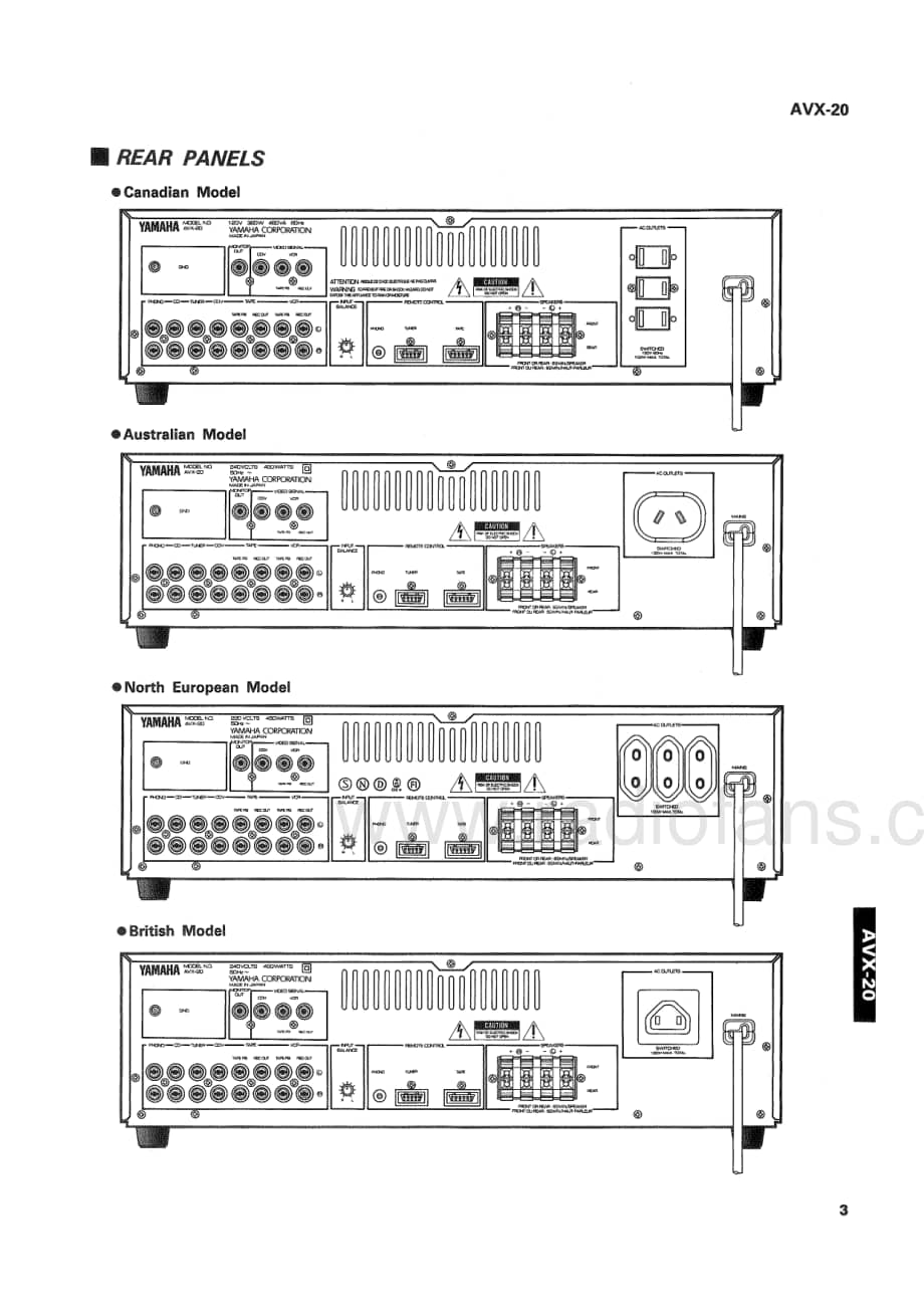 Yamaha-AVX-20-Service-Manual电路原理图.pdf_第3页