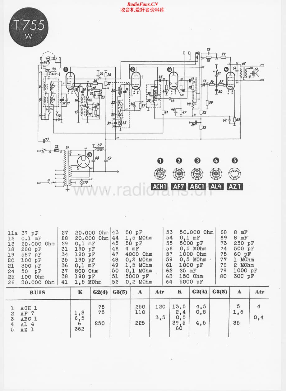 Telefunken-755-W-Schematic电路原理图.pdf_第1页