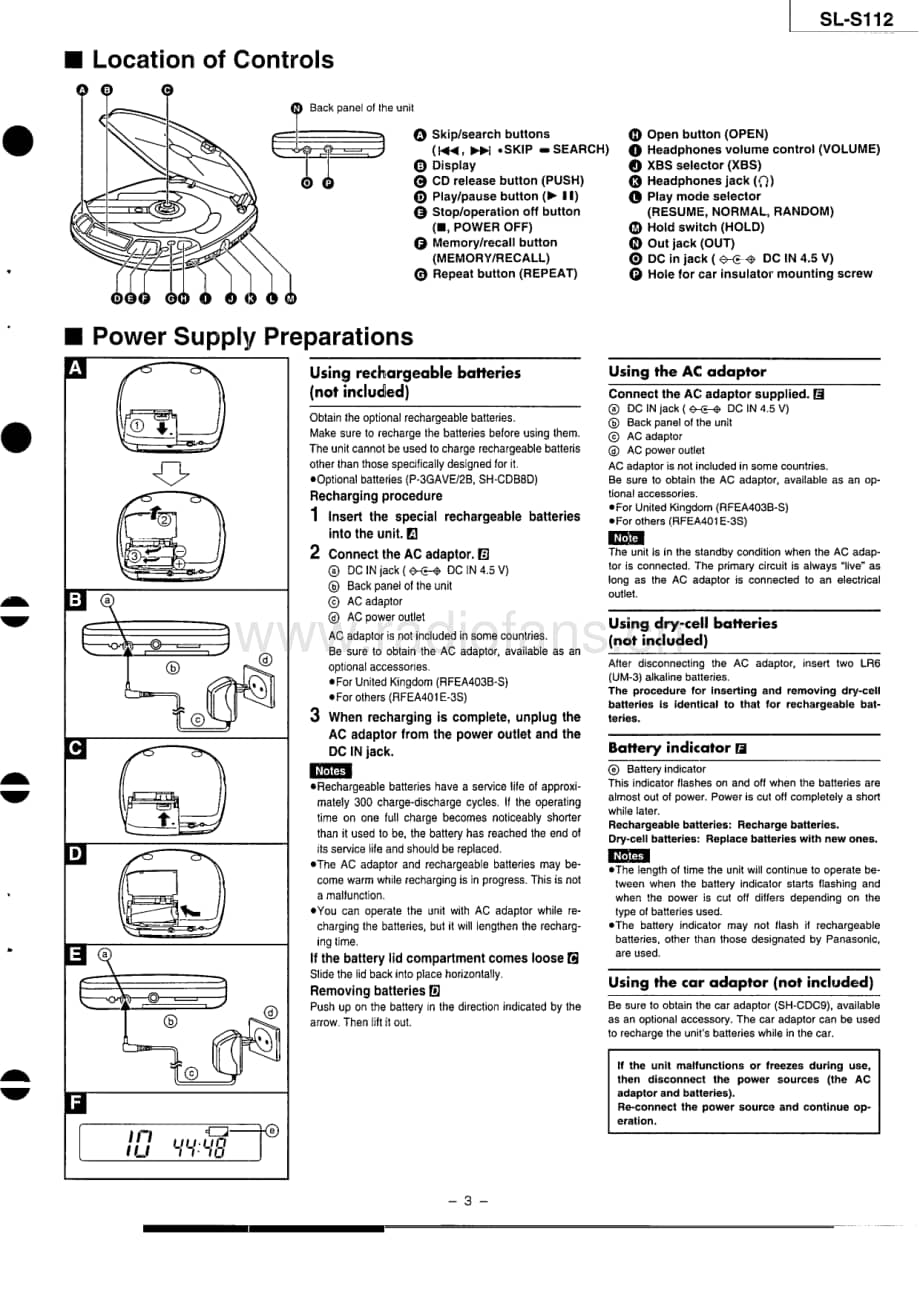 Technics-SLS-112-Service-Manual电路原理图.pdf_第3页