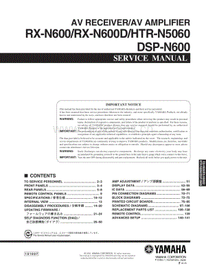 Yamaha-RXN-600-Service-Manual-Part-1电路原理图.pdf