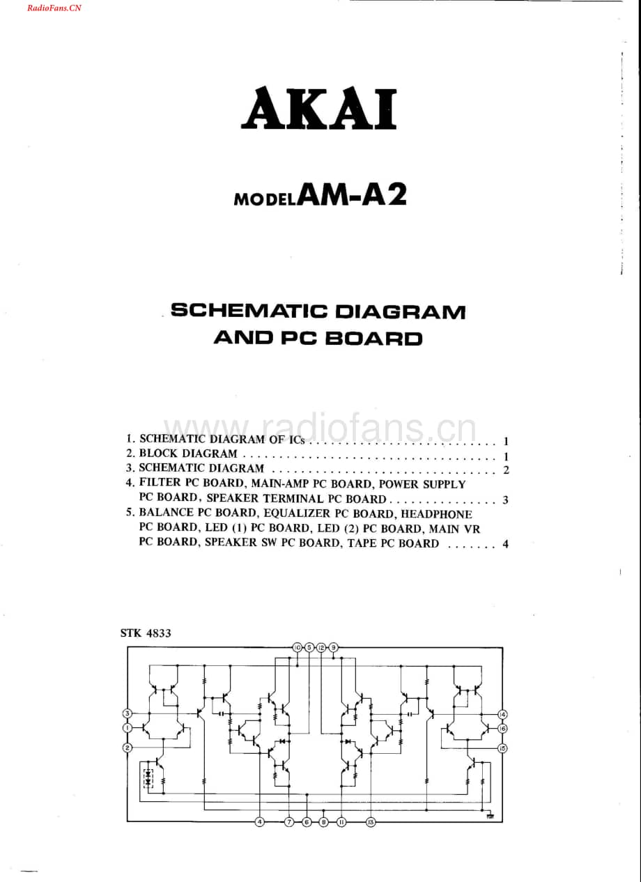 Akai-AMA2-int-sm维修电路图 手册.pdf_第1页