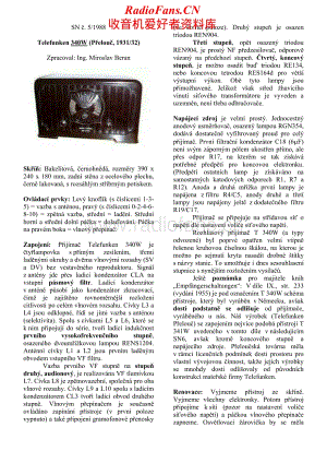 Telefunken-340-W-Schematic电路原理图.pdf