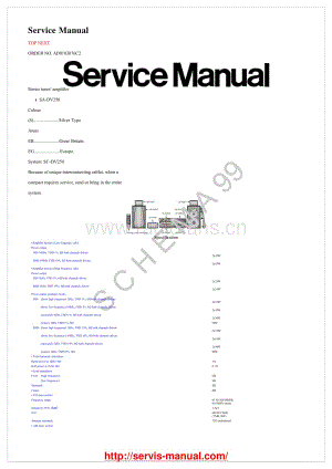 Technics-SADV-250-Schematics电路原理图.pdf