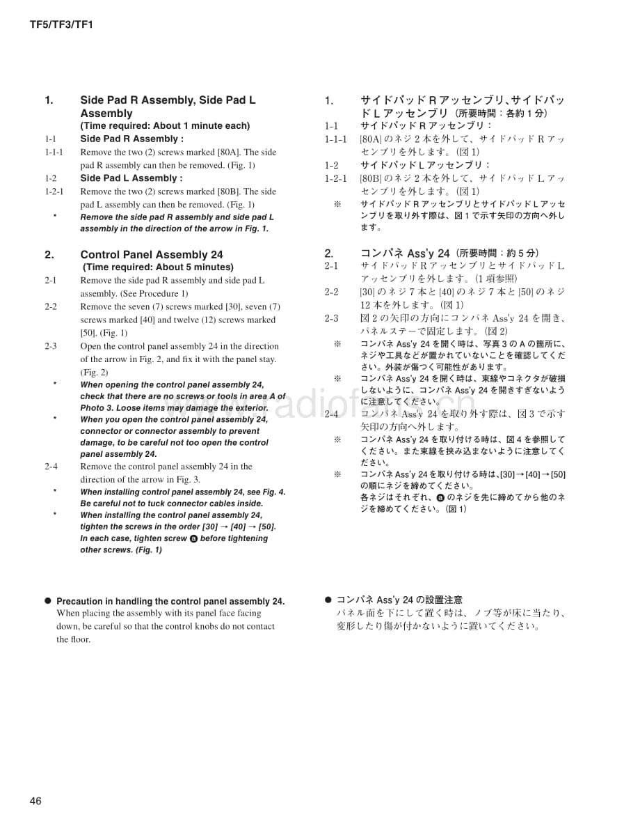 Yamaha-TF-3-Service-Manual-Part-2电路原理图.pdf_第1页