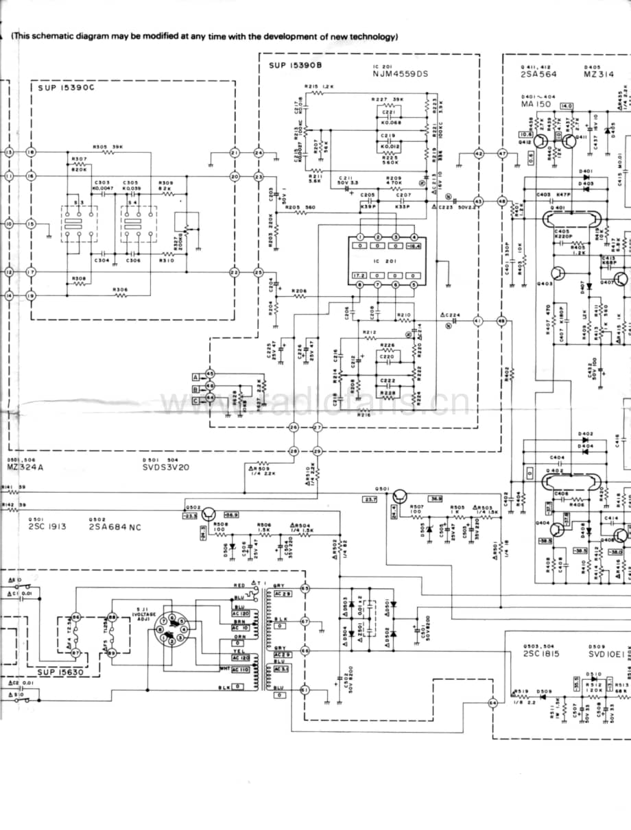 Technics-SU-8044-K-Schematics电路原理图.pdf_第2页