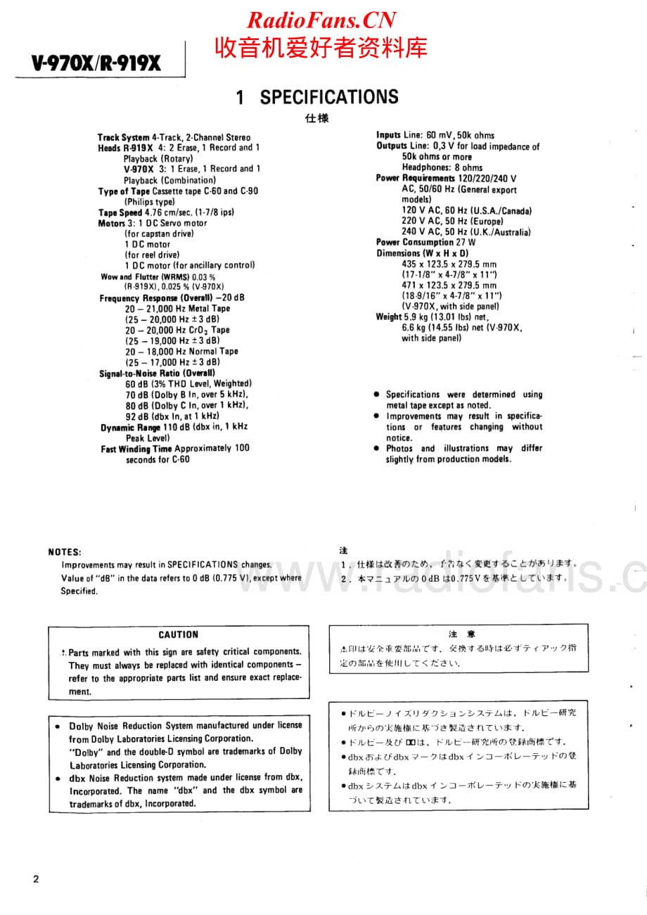 Teac-R-919X-Service-Manual电路原理图.pdf_第2页