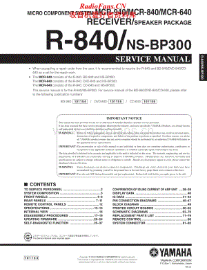 Yamaha-NSBP-300-Service-Manual电路原理图.pdf