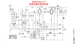 Telefunken-813-W-Schematic电路原理图.pdf