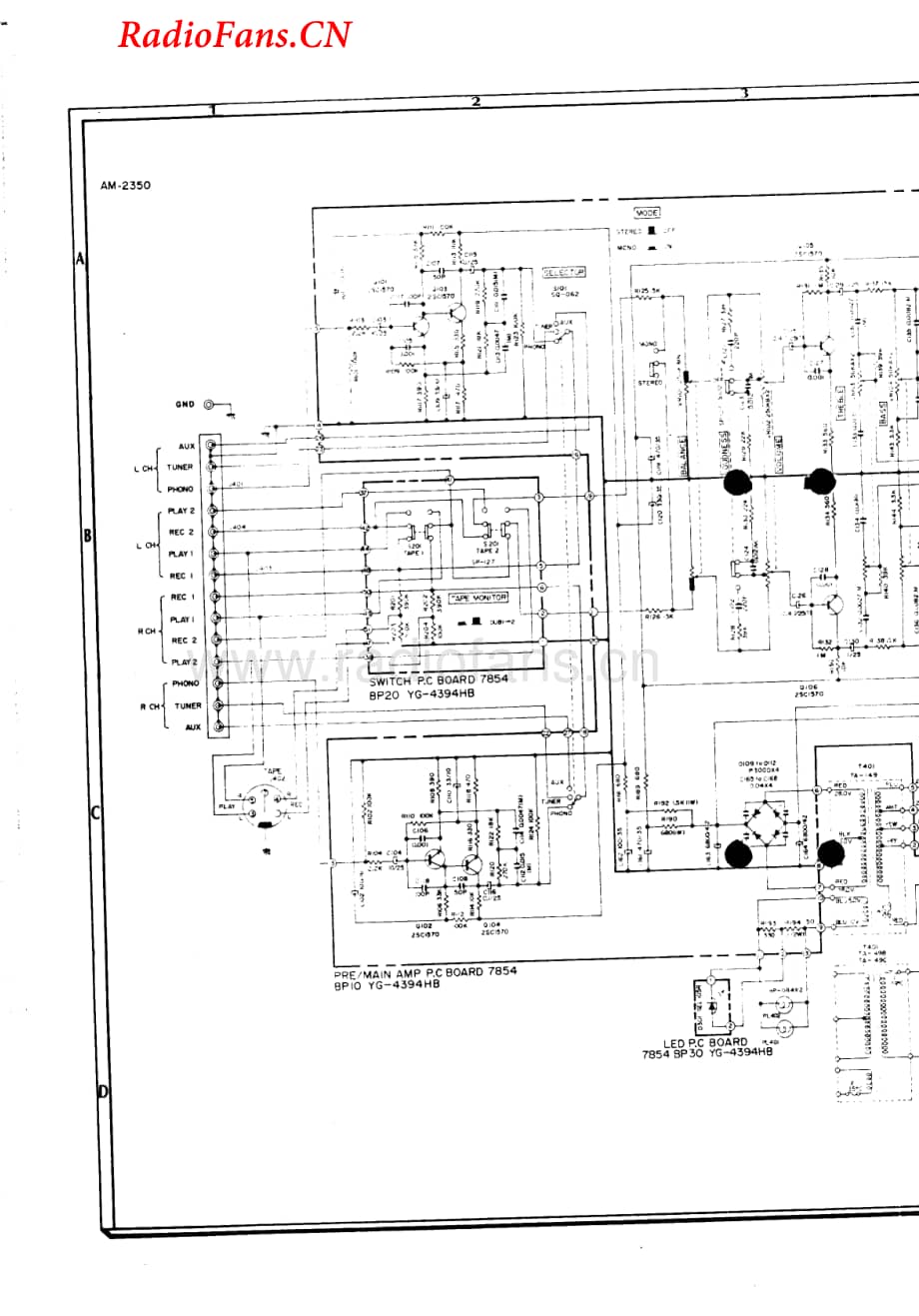 Akai-AM2350-int-sch维修电路图 手册.pdf_第2页