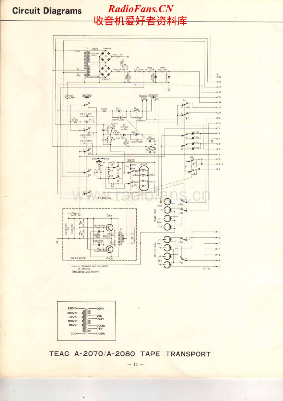 Teac-A-2080-Schematic电路原理图.pdf_第1页