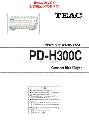 Teac-PD-H300C-Service-Manual电路原理图.pdf