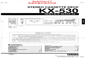 Yamaha-KX-530-Service-Manual电路原理图.pdf