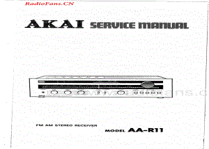 Akai-AAR11-rec-sm维修电路图 手册.pdf