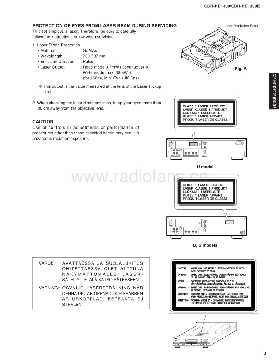 Yamaha-CDRHD-3100-Service-Manual电路原理图.pdf_第3页