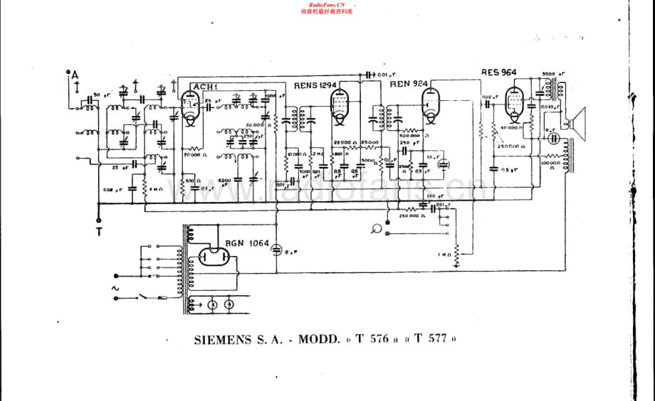 Telefunken-577-Schematic电路原理图.pdf_第1页