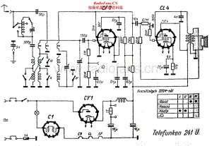 Telefunken-241-U-Schematic电路原理图.pdf