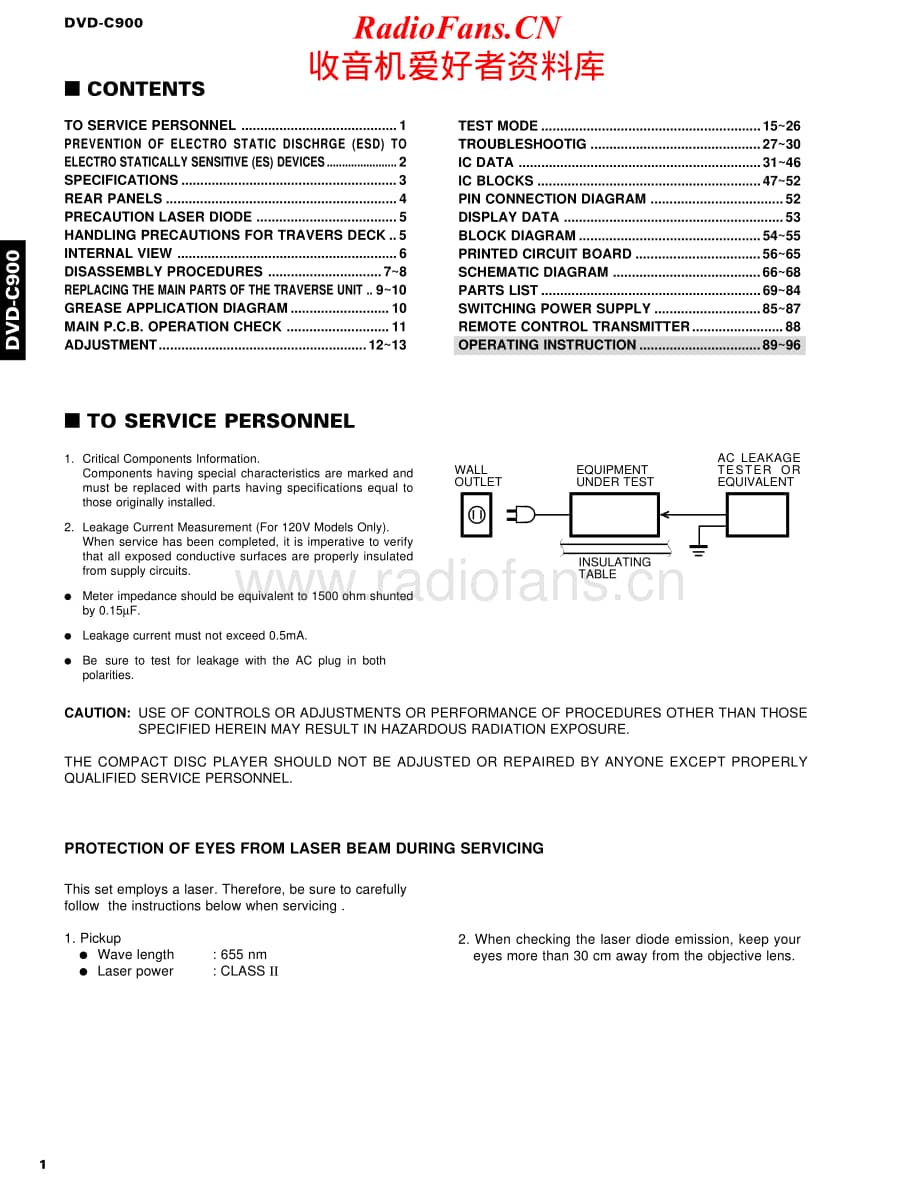 Yamaha-DVDC-900-Service-Manual电路原理图.pdf_第2页