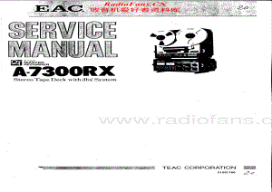 Teac-A-7300-RX-Service-Manual电路原理图.pdf