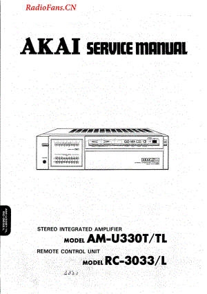 Akai-AMU330T-int-sm维修电路图 手册.pdf
