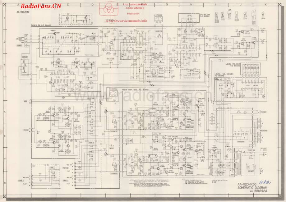 Akai-AAR20-rec-sch维修电路图 手册.pdf_第1页