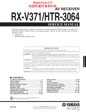Yamaha-HTR-3064-Service-Manual电路原理图.pdf